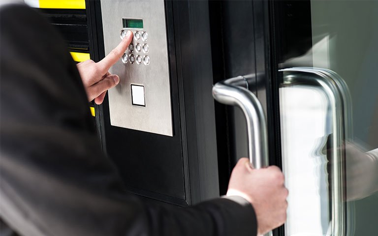 Property security upgrade illustration